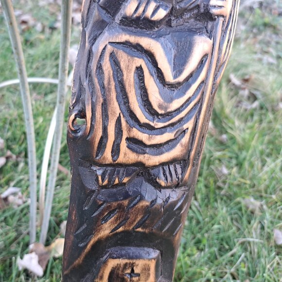 Ethiopian African Tewahedo Wood Wall Plaque - Picture 10 of 11